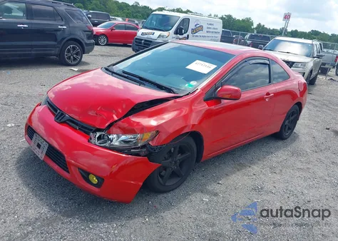 2006 Honda Civic Si z USA, uszkodzony, nr VIN 2HGFG21596H708216